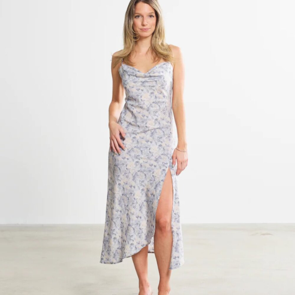 Harbour Thread  - Stella Dress - Blue Violet